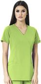 WonderWink HP Womens Axis Mock Wrap Scrub Top WonderWink HP Womens Axis Mock Wrap Scrub Top