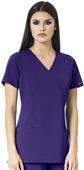 WonderWink HP Womens Axis Mock Wrap Scrub Top WonderWink HP Womens Axis Mock Wrap Scrub Top