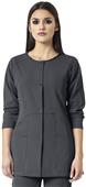 WonderWink HP Womens Prism Snap Front Scrub Jacket WonderWink HP Womens Prism Snap Front Scrub Jacket