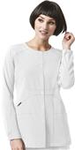 WonderWink HP Womens Prism Snap Front Scrub Jacket WonderWink HP Womens Prism Snap Front Scrub Jacket