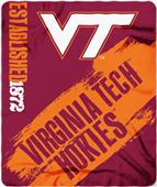 Northwest Virginia Tech Painted Fleece Throw Northwest Virginia Tech Painted Fleece Throw