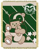 Northwest Colorado St Fullback Baby Jacquard Throw Northwest Colorado St Fullback Baby Jacquard Throw
