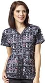 WonderFlex Womens Verity V-Neck Scrub Top WonderFlex Womens Verity V-Neck Scrub Top