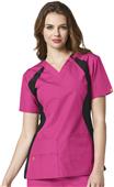 WonderWink The Lima Womens V-Neck Scrub Top WonderWink The Lima Womens V-Neck Scrub Top