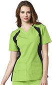 WonderWink The Lima Womens V-Neck Scrub Top WonderWink The Lima Womens V-Neck Scrub Top