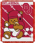 Northwest Oklahoma Fullback Baby Jacquard Throw Northwest Oklahoma Fullback Baby Jacquard Throw