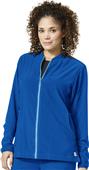 Carhartt Womens Knit Mix Front Zip Scrub Jacket Carhartt Womens Knit Mix Front Zip Scrub Jacket