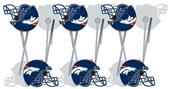 Northwest NFL Denver Broncos Shower Curtain Rings Northwest NFL Denver Broncos Shower Curtain Rings