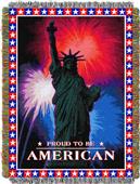 Northwest July 4th Woven Tapestry Throw Northwest July 4th Woven Tapestry Throw