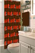 Northwest NFL Cleveland Browns Shower Curtain Northwest NFL Cleveland Browns Shower Curtain