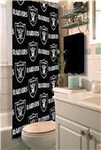 Northwest NFL Oakland Raiders Shower Curtain Northwest NFL Oakland Raiders Shower Curtain