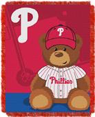 Northwest MLB Phillies Field Bear Baby Throw Northwest MLB Phillies Field Bear Baby Throw