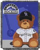 Northwest MLB Rockies Field Bear Baby Throw Northwest MLB Rockies Field Bear Baby Throw