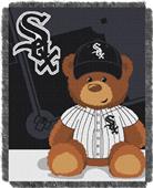 Northwest MLB White Sox Field Bear Baby Throw Northwest MLB White Sox Field Bear Baby Throw