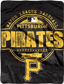 Northwest MLB Pirates Structure Raschel Throw Northwest MLB Pirates Structure Raschel Throw