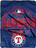Northwest MLB Rangers Structure Raschel Throw Northwest MLB Rangers Structure Raschel Throw