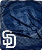 Northwest MLB Padres Retro Raschel Throw Northwest MLB Padres Retro Raschel Throw