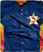 Northwest MLB Astros Jersey Raschel Throw Northwest MLB Astros Jersey Raschel Throw