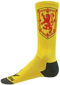 Red Lion Rampant Lion Sublimated Crew Sock Red Lion Rampant Lion Sublimated Crew Sock