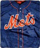 Northwest MLB Mets Jersey Raschel Throw Northwest MLB Mets Jersey Raschel Throw