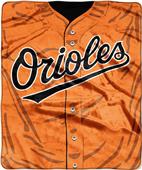 Northwest MLB Orioles Jersey Raschel Throw Northwest MLB Orioles Jersey Raschel Throw