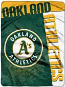 Northwest MLB Athletics Strike Raschel Throw Northwest MLB Athletics Strike Raschel Throw