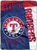 Northwest MLB Rangers Strike Raschel Throw Northwest MLB Rangers Strike Raschel Throw