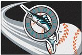 Northwest MLB Marlins Small Tufted Rug Northwest MLB Marlins Small Tufted Rug