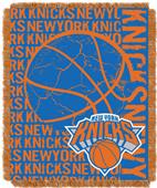 NBA Knicks Double Play Woven Jacquard Throw NBA Knicks Double Play Woven Jacquard Throw