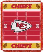 Northwest NFL Chiefs Field Baby Woven Throw Northwest NFL Chiefs Field Baby Woven Throw