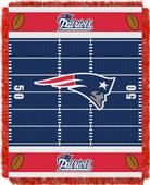 Northwest NFL Patriots Field Baby Woven Throw Northwest NFL Patriots Field Baby Woven Throw