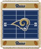 Northwest NFL Rams Field Baby Woven Throw Northwest NFL Rams Field Baby Woven Throw