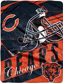 Northwest NFL Bears Deep Slant Micro Raschel Throw Northwest NFL Bears Deep Slant Micro Raschel Throw