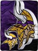 Northwest NFL Vikings Bevel Micro Raschel Throw Northwest NFL Vikings Bevel Micro Raschel Throw
