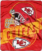 Northwest NFL Chiefs Grand Stand Raschel Throw Northwest NFL Chiefs Grand Stand Raschel Throw