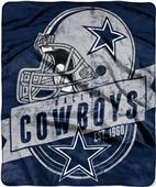 Northwest NFL Cowboys Grand Stand Raschel Throw Northwest NFL Cowboys Grand Stand Raschel Throw