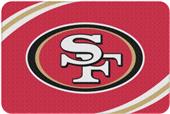 Northwest NFL 49ers Round Edge Bath Rug Northwest NFL 49ers Round Edge Bath Rug