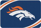 Northwest NFL Broncos Round Edge Bath Rug Northwest NFL Broncos Round Edge Bath Rug