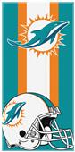 Northwest NFL Dolphins Zone Read Beach Towel Northwest NFL Dolphins Zone Read Beach Towel