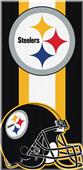 Northwest NFL Steelers Zone Read Beach Towel Northwest NFL Steelers Zone Read Beach Towel