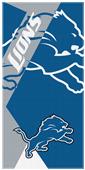 Northwest NFL Lions Puzzle Oversized Beach Towel Northwest NFL Lions Puzzle Oversized Beach Towel