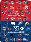 Northwest NFL All League Micro Raschel Throw Northwest NFL All League Micro Raschel Throw