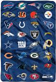 Northwest NFL All League Oversized Raschel Throw Northwest NFL All League Oversized Raschel Throw