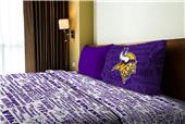 Northwest NFL Vikings Anthem Twin Sheet Set Northwest NFL Vikings Anthem Twin Sheet Set