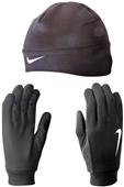 NIKE Men's Running Thermal Beanie/Glove Set NIKE Men's Running Thermal Beanie/Glove Set