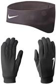 NIKE Men's Running Thermal Headband/Glove Set NIKE Men's Running Thermal Headband/Glove Set