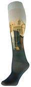 Nouvella American Gothic Art Sublimated Sock Nouvella American Gothic Art Sublimated Sock