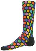 Red Lion Hexagon Sublimated Crew Socks Red Lion Hexagon Sublimated Crew Socks
