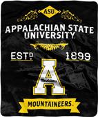 NCAA Appalachian State Label Raschel Throw NCAA Appalachian State Label Raschel Throw