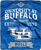 NCAA Buffalo Bulls Label Raschel Throw NCAA Buffalo Bulls Label Raschel Throw